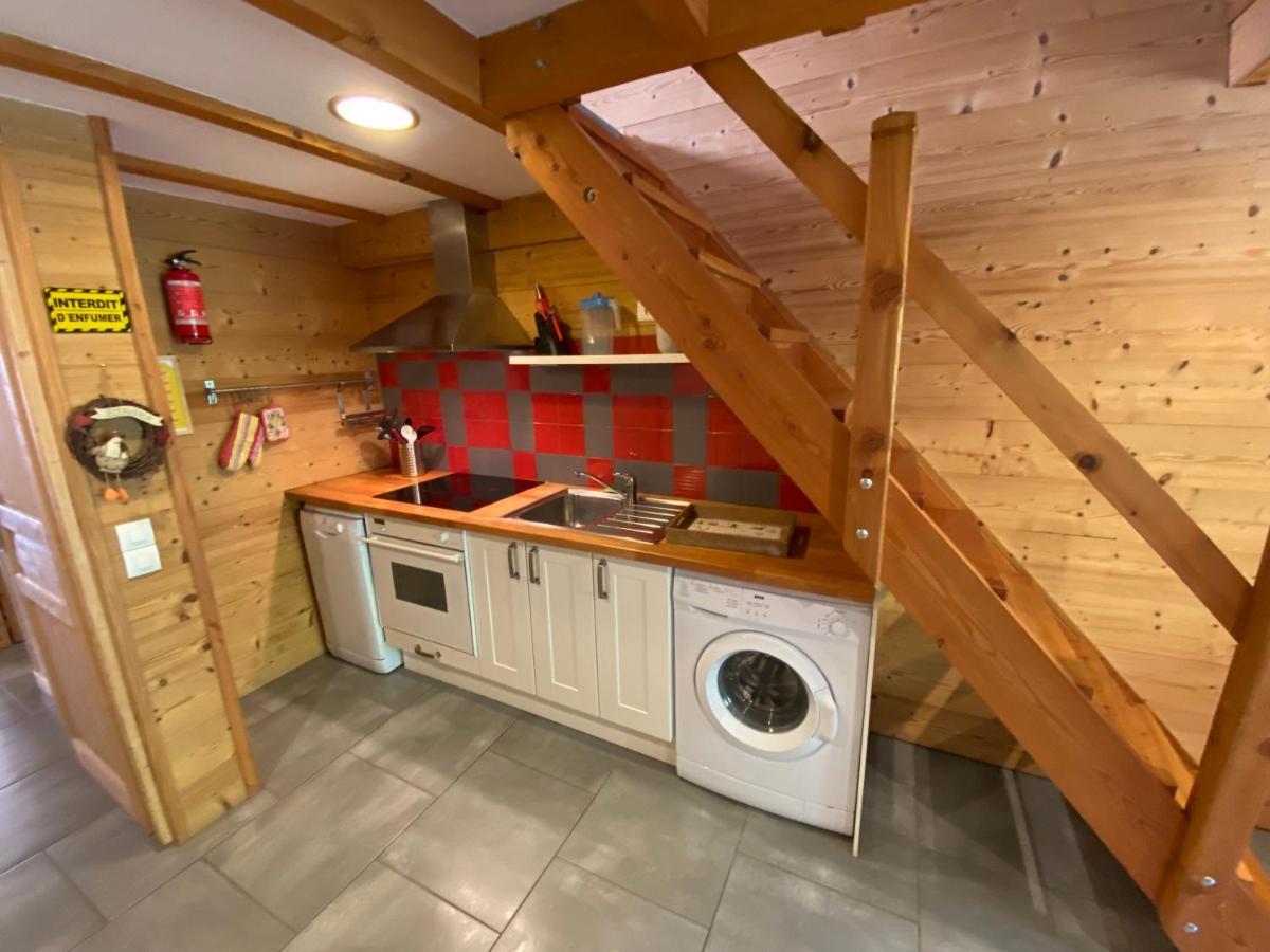 L Alpin Bel Appartement Avec Terrasse Dans Vieille Ferme De Montagne Renovee Les Orres Zewnętrze zdjęcie