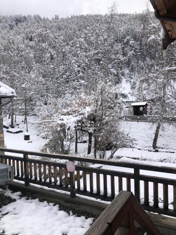 L Alpin Bel Appartement Avec Terrasse Dans Vieille Ferme De Montagne Renovee Les Orres Zewnętrze zdjęcie